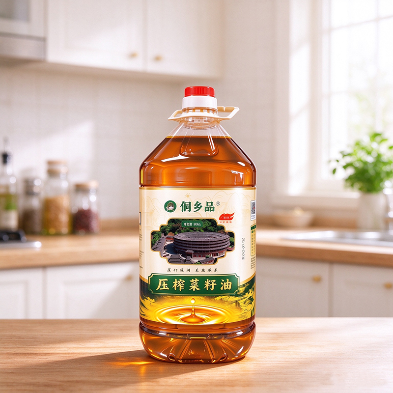 菜籽油10斤装 初榨头道